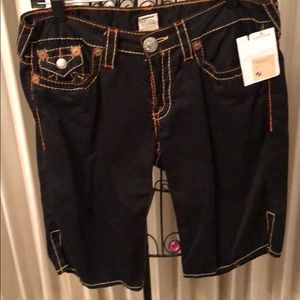 True Religion shorts.